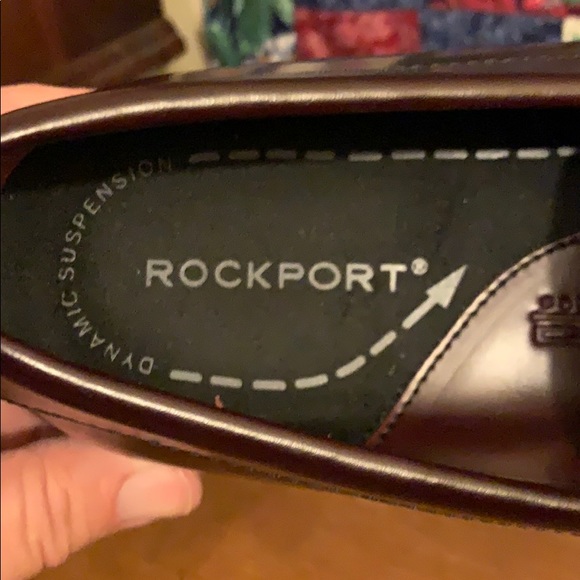 Rockport Men’s 9.5M  Leather Dress Loafers - Picture 6 of 8